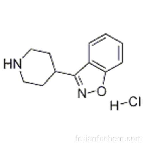 1,2-benzisoxazole, 3- (4-pipéridinyl) -, monochlorhydrate CAS 84163-22-4